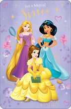 Load image into Gallery viewer, Disney Princesses Sister Birthday Card
