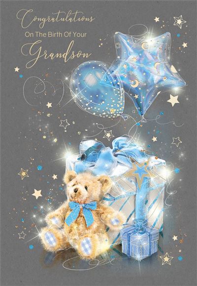 New Grandson Card