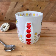 Load image into Gallery viewer, Bee &amp; Heart Mug by Alex Clark
