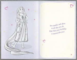 Disney Princesses Sister Birthday Card