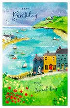 Load image into Gallery viewer, Coast And Harbour Scene Birthday Card
