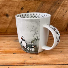 Load image into Gallery viewer, Puffins Mug by Alex Clark
