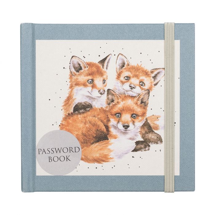 ‘ Snug As A Cub ‘ Fox Password Book by Wrendale Designs