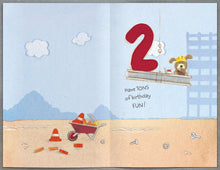 Load image into Gallery viewer, Digger 2nd Birthday Card
