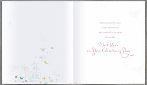 Goddaughter Christening Card