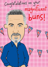 Load image into Gallery viewer, Paul Hollywood Great British Bake Off Birthday Card
