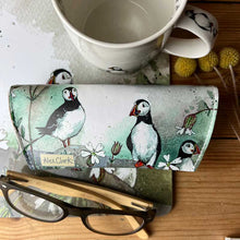 Load image into Gallery viewer, Puffin Glasses Case By Alex Clark
