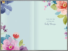 Load image into Gallery viewer, Floral Birthday Card
