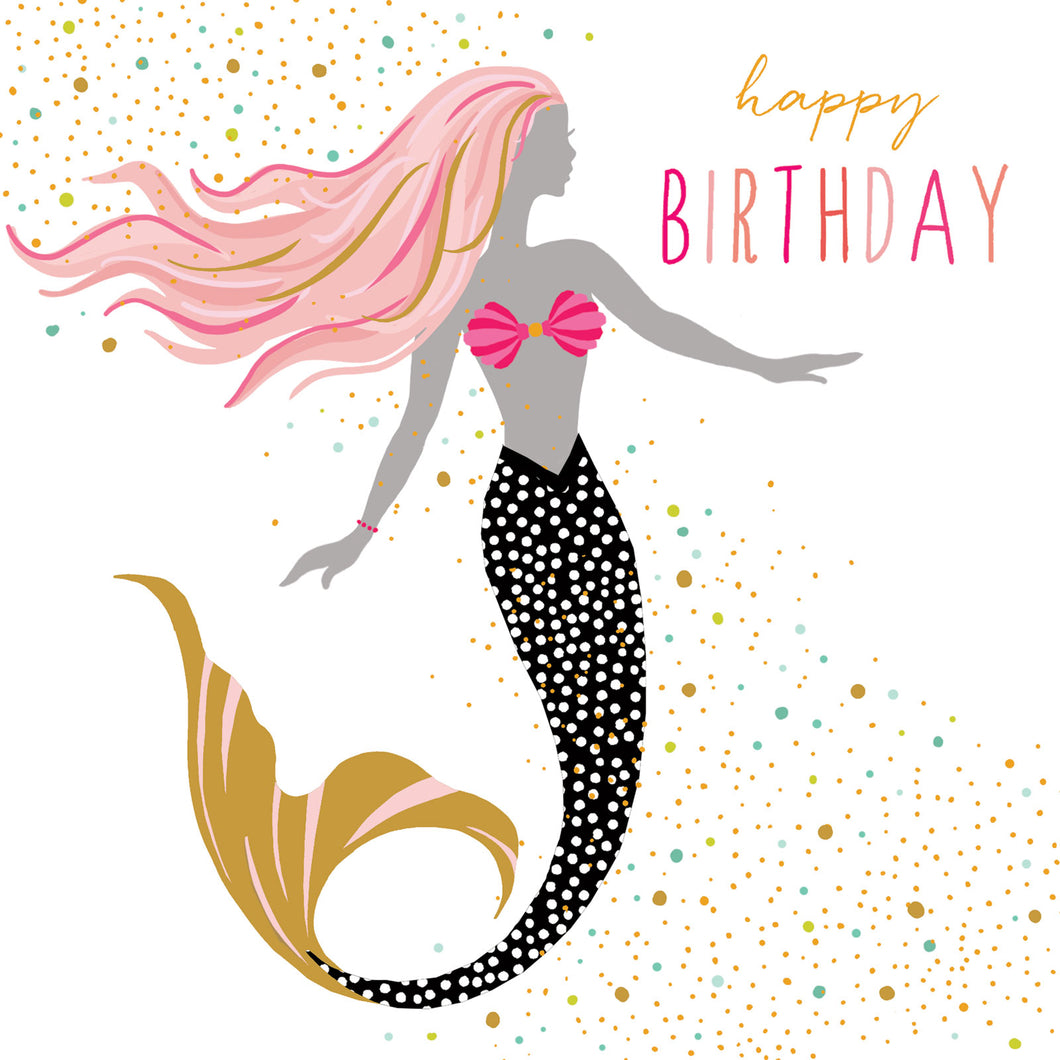 Mermaid Birthday Card