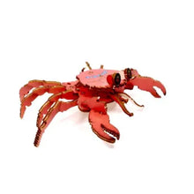 Load image into Gallery viewer, Crab 3D Pop Up Wooden Postcard
