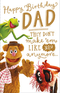 Muppets Dad Birthday Card