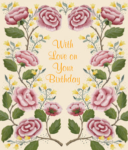 Roses Birthday Card