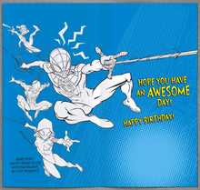 Load image into Gallery viewer, Spider-man 5th Birthday Card
