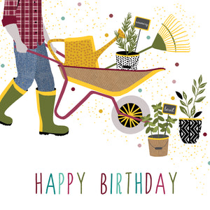 Gardening Birthday Card