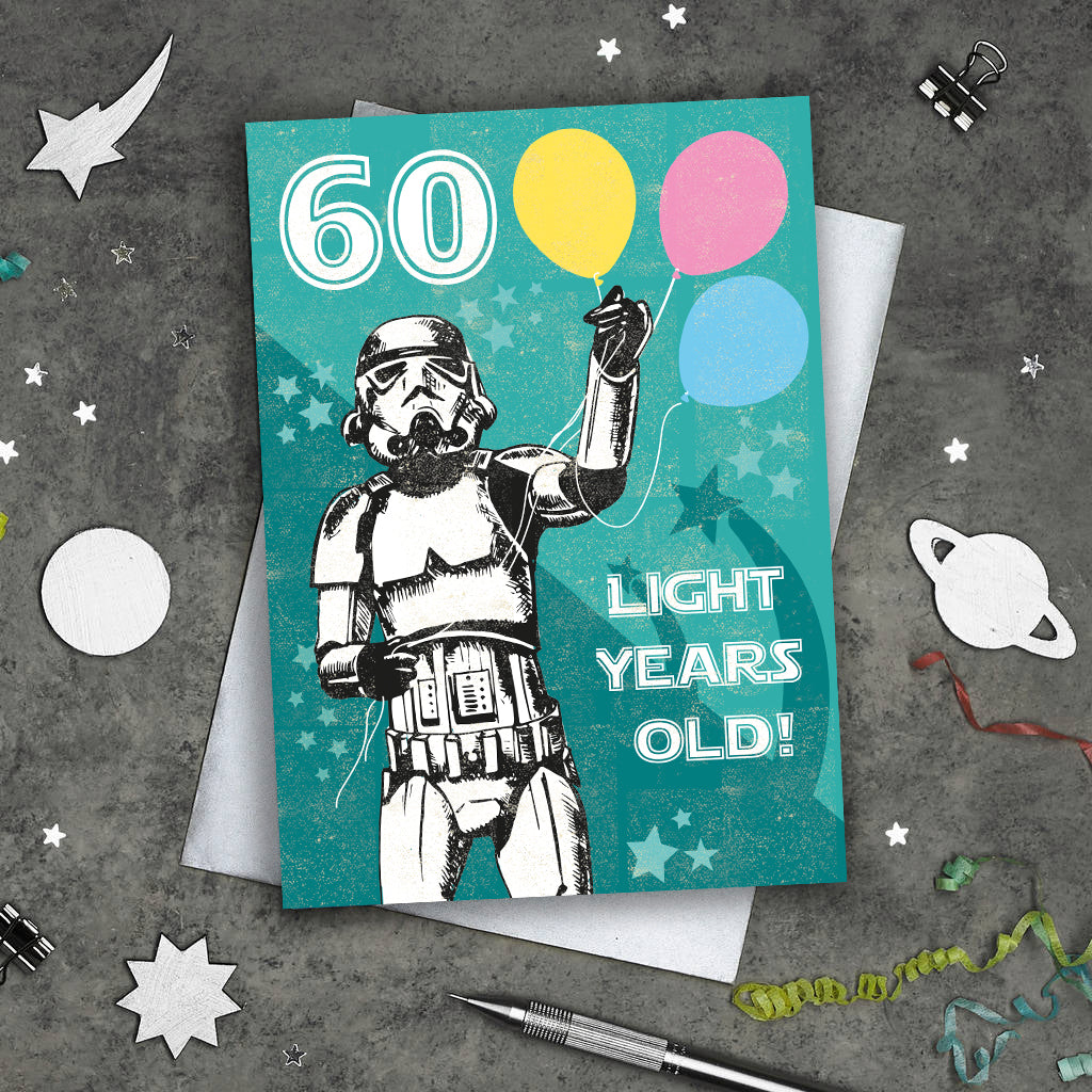 60th Birthday Card