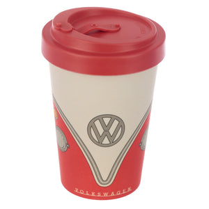 Red Volkswagen Bamboo Travel Cup