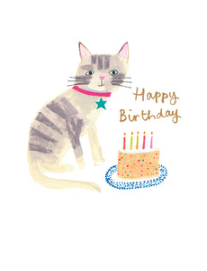 Cat Birthday Card