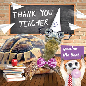 Thank You Teacher Card