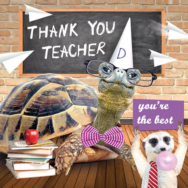 Thank You Teacher Card