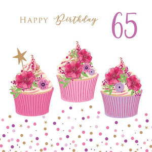 65th Birthday Card