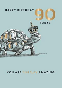 90th Birthday Card