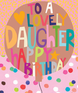 Daughter Birthday Card