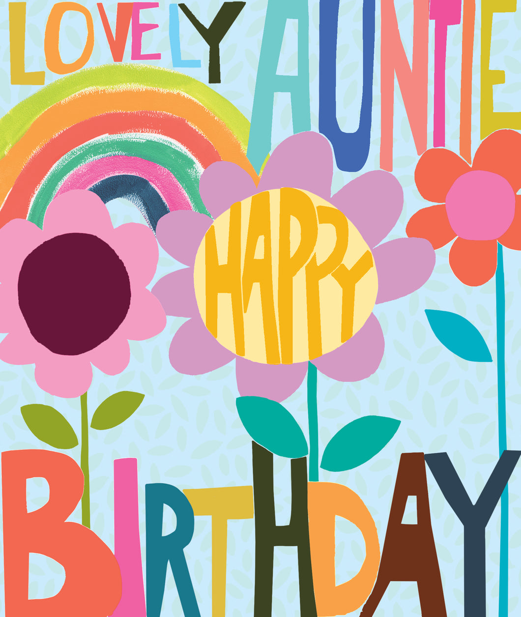 Auntie Birthday Card