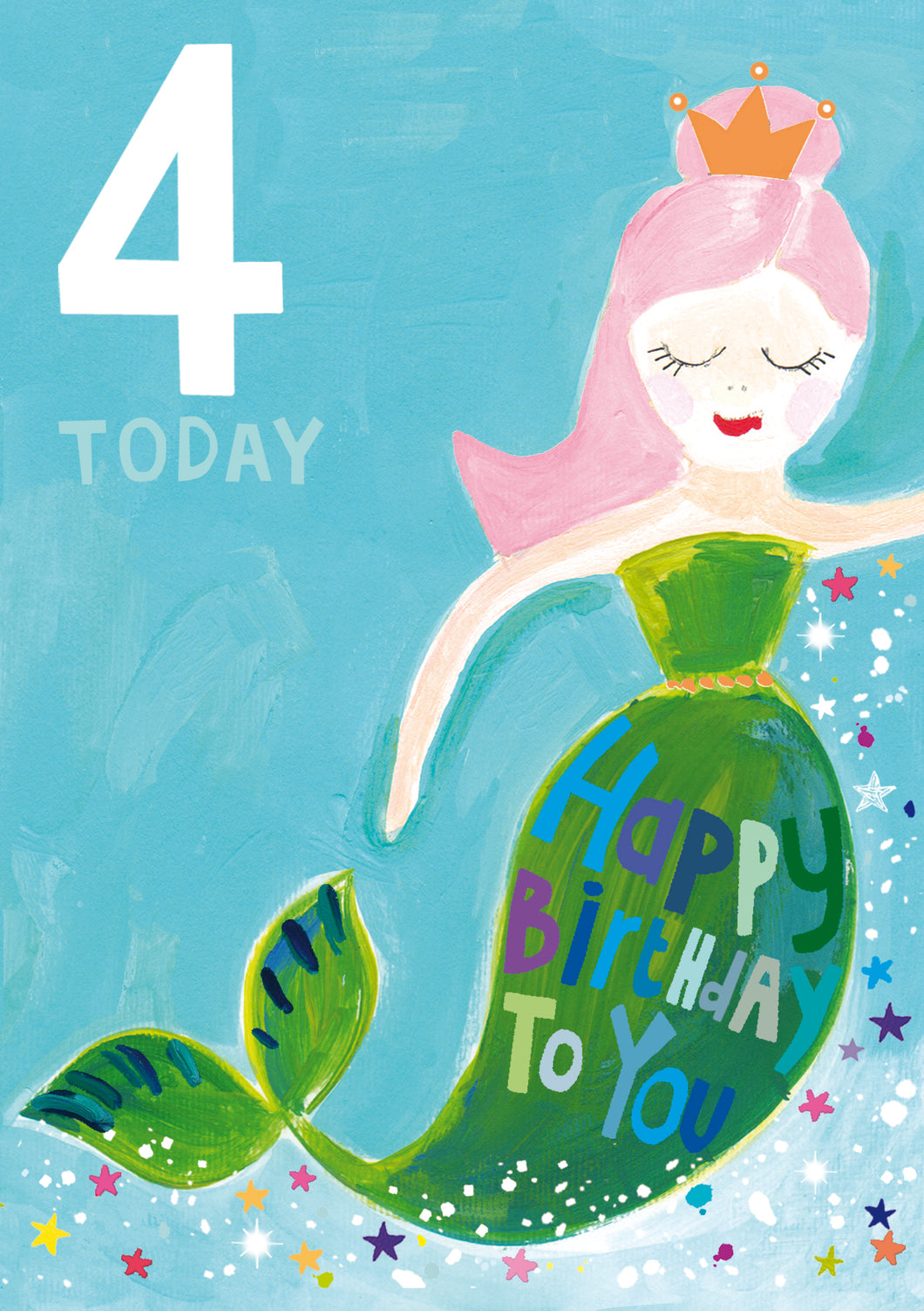 4th Birthday Card