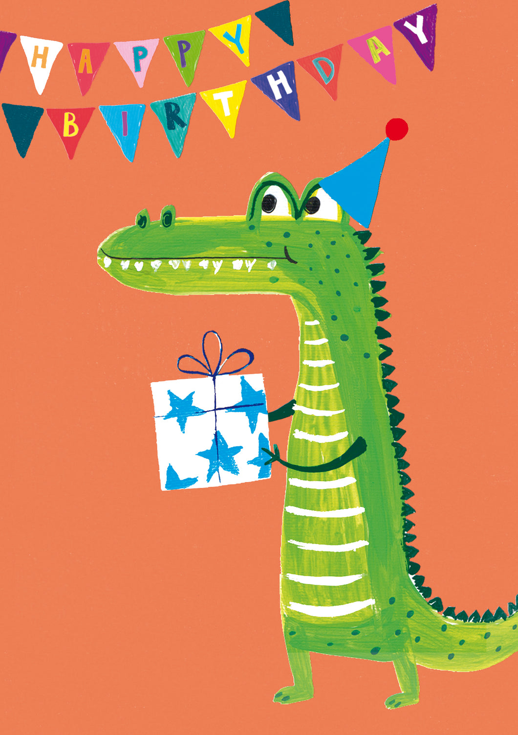 Crocodile Birthday Card