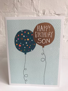 Son Birthday Card