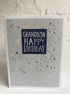 Grandson Birthday Card