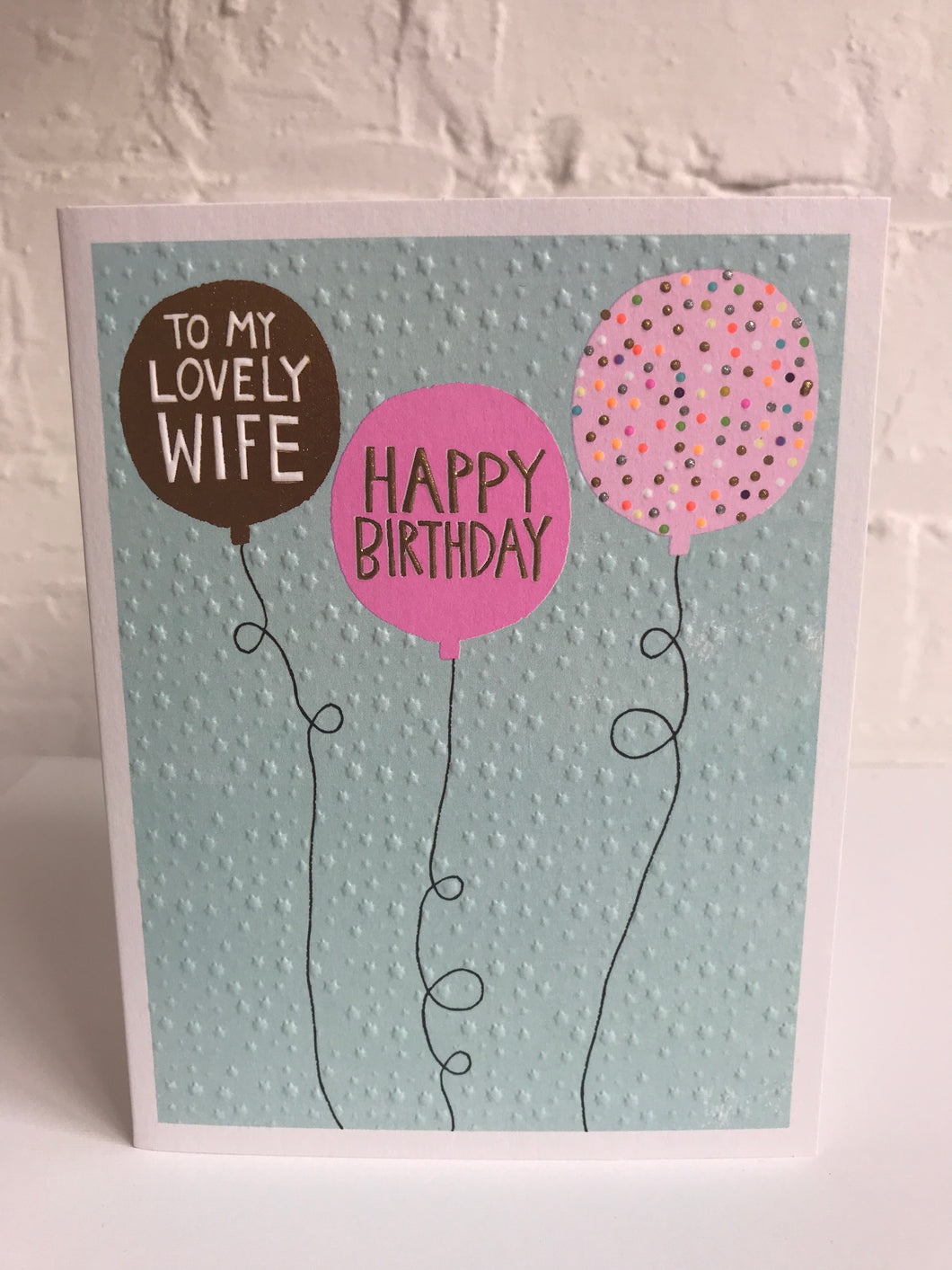 Wife Birthday Card