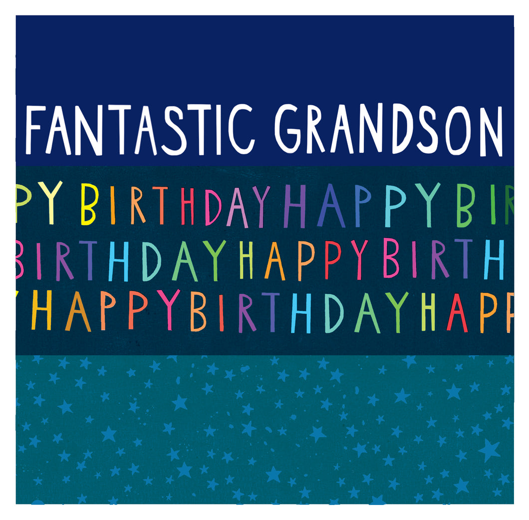 Grandson Birthday Card