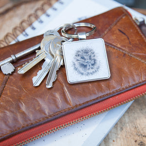 Hedgehog Keyring