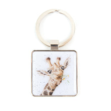 Load image into Gallery viewer, Giraffe Keyring
