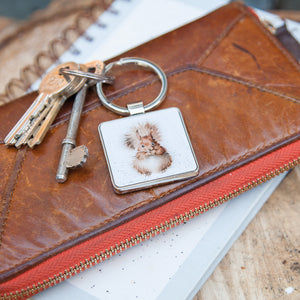 Red Squirrel Keyring