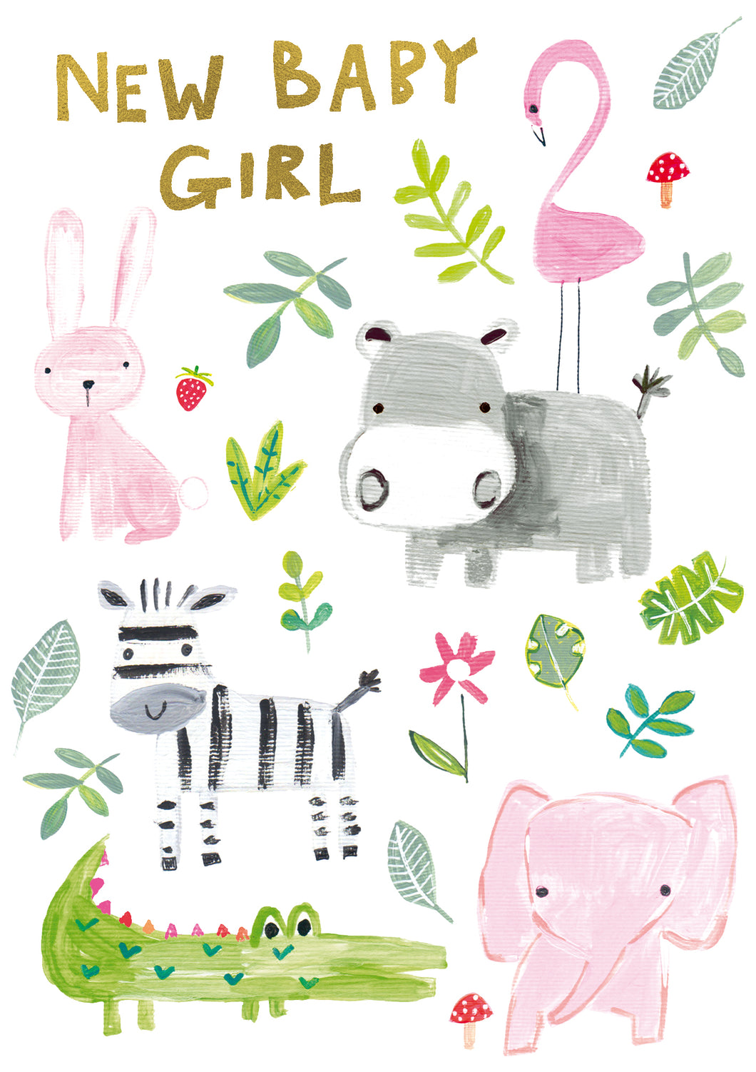 Baby Girl Card