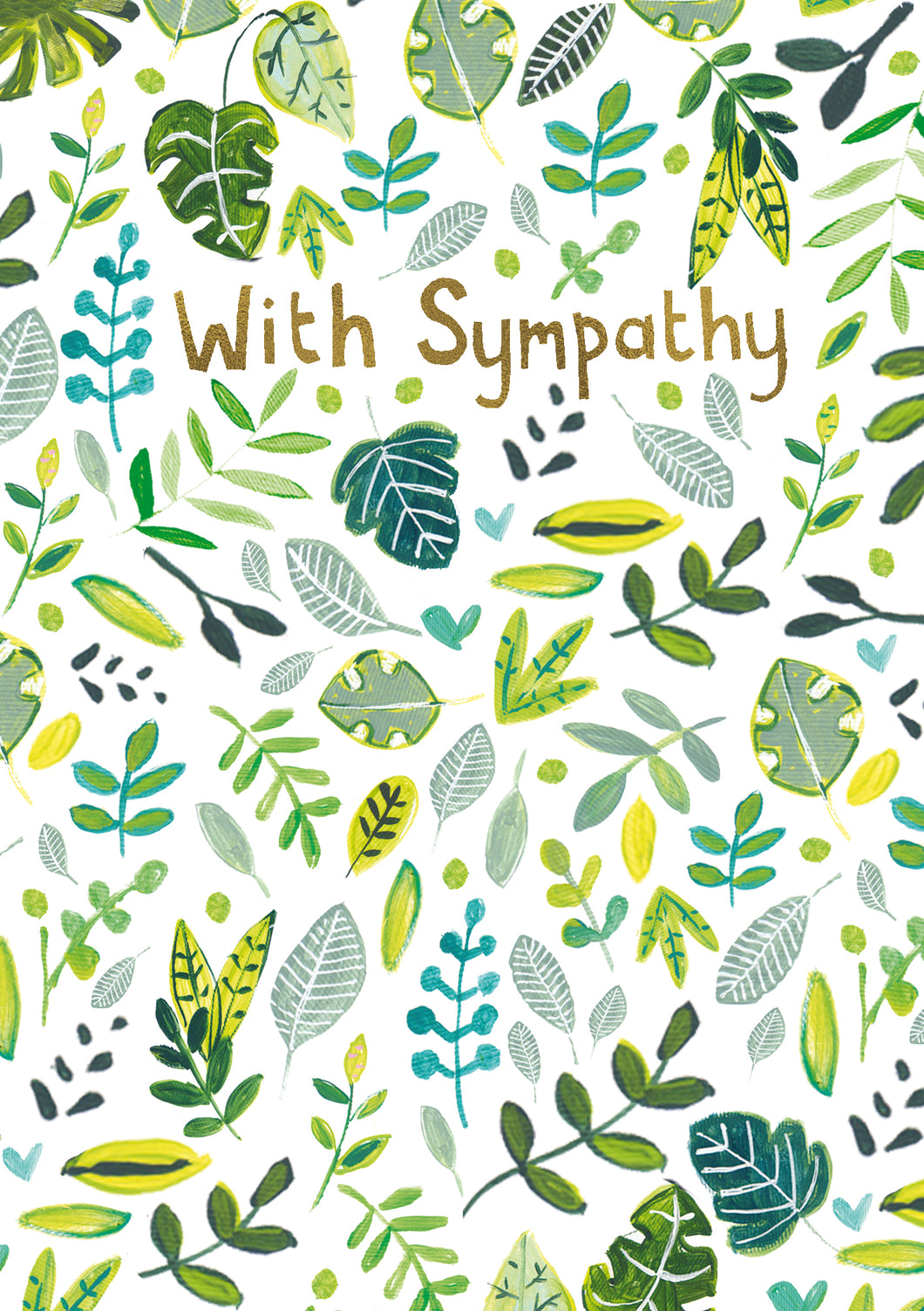 With Sympathy Card