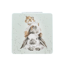 Load image into Gallery viewer, Rabbit Guinea Pig &amp; Hampster Compact Mirror
