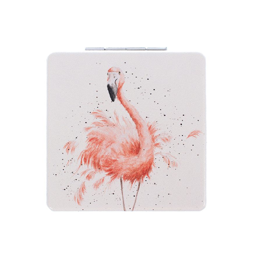 Flamingo Compact Mirror