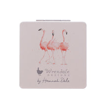 Load image into Gallery viewer, Flamingo Compact Mirror
