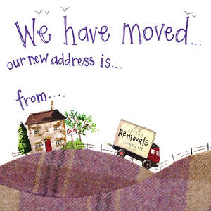 We Have Moved Cards (Pack of 8)