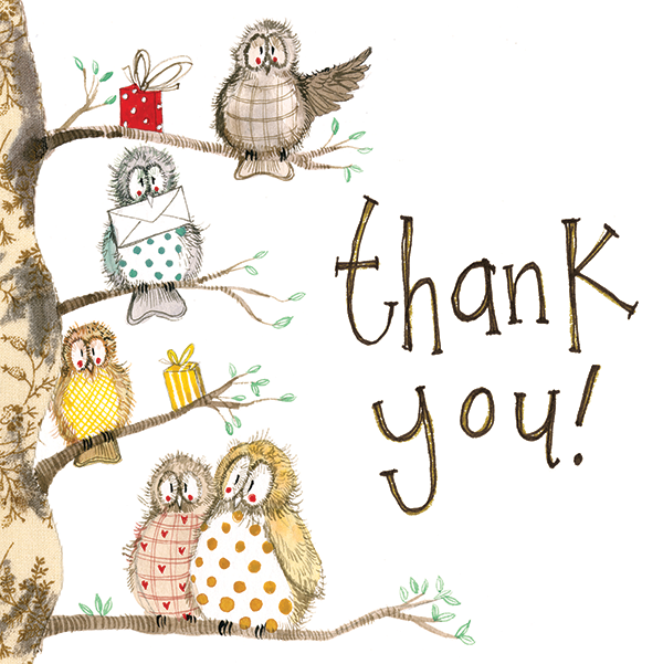 Thank You Cards (Pack of 8)