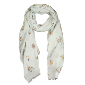 Woodland Animals Scarf