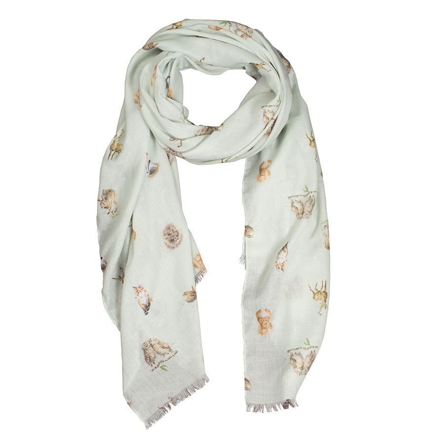 Woodland Animals Scarf