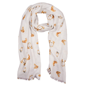 Fox Scarf by Wrendale Designs