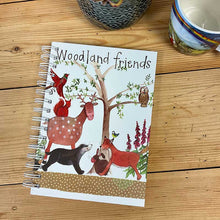 Load image into Gallery viewer, Woodland Friends Spiral Journal By Alex Clark
