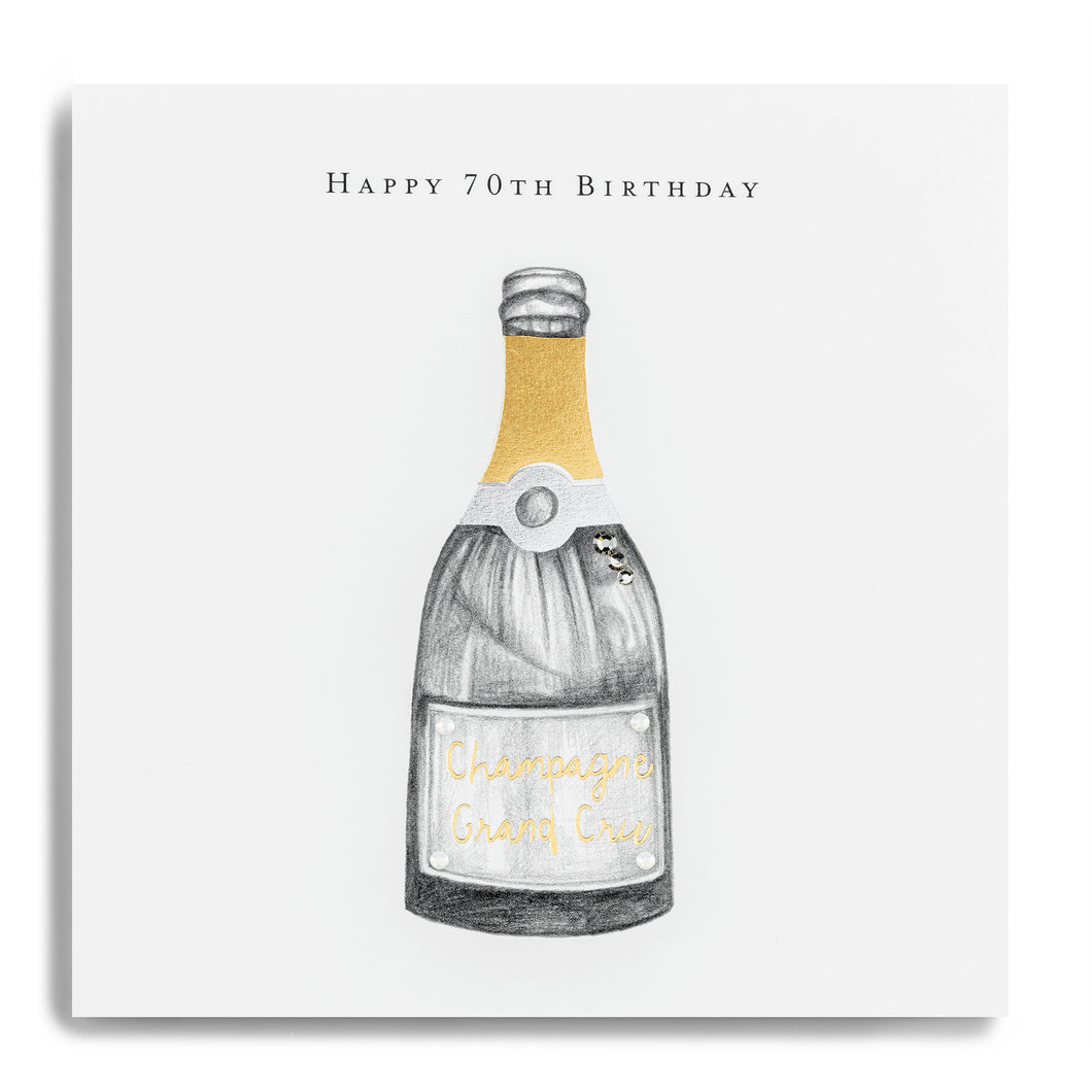 70th Birthday Card