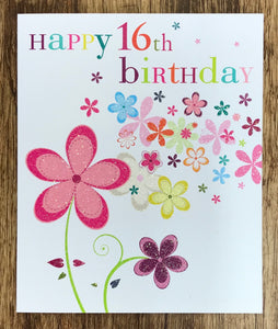 16th Birthday Card