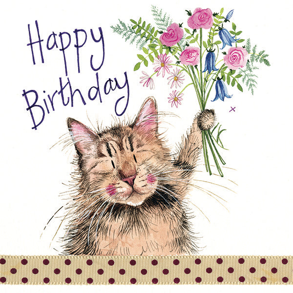 Cat Birthday Card